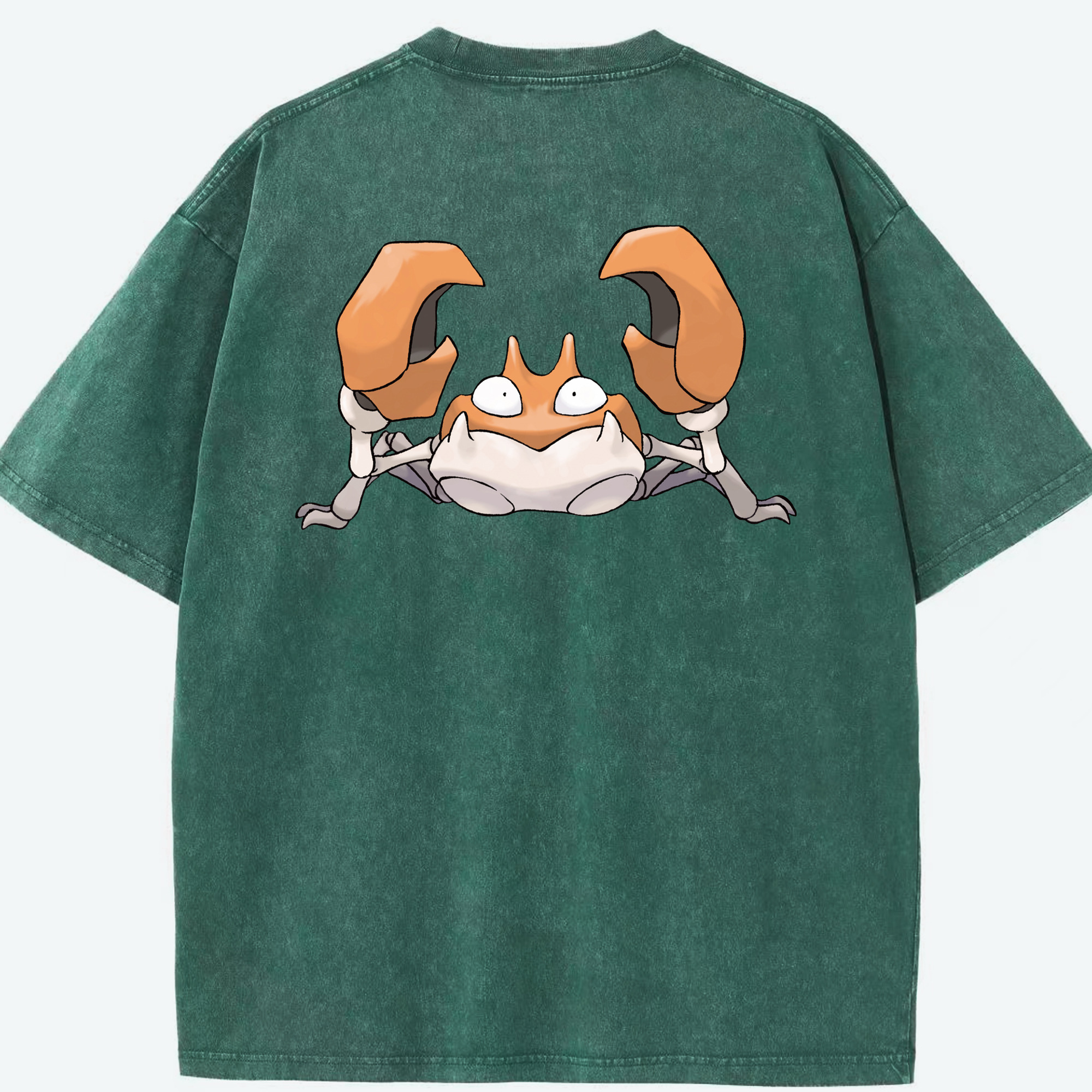 （画像用） ポケットモンスター Pokémon 綿100% ヴィンテージ風 半袖Tシャツ（背面プリント）